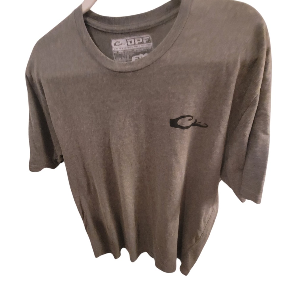 DRAKE PERFORMANCE FISHING DPF SHIRT - CANE POLE T